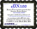 eDX100 Award