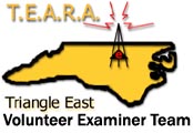 Triangle East Volunteer Examiner Team